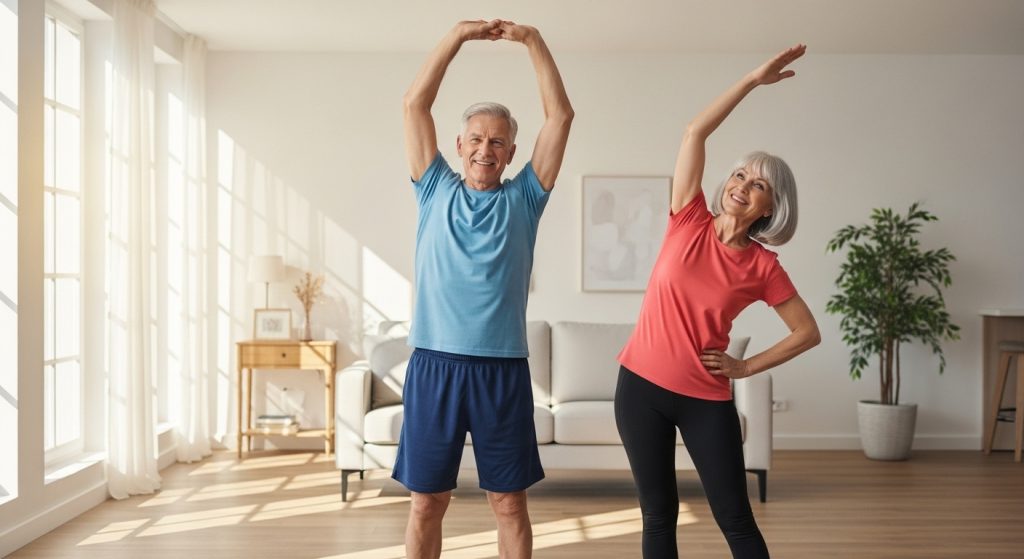 easy exercises for older adults at home