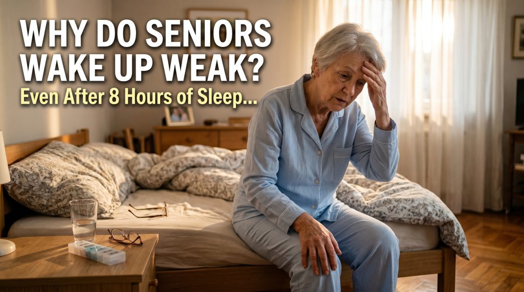 morning weakness in seniors after waking up